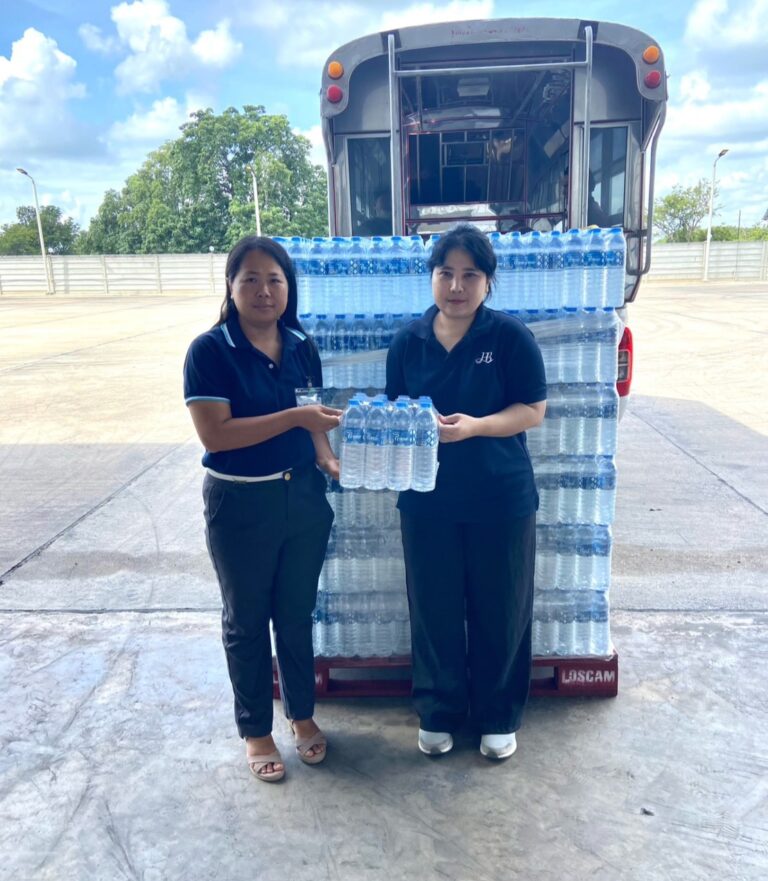 ไพรม์เบฟเวอเรจ สนับสนุนน้ำดื่มให้กับ รพ.สิรินธร 100 แพ็ค